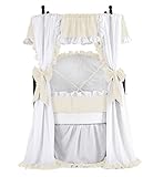 Baby Doll Bedding Darling Round Crib Set, Beige by BabyDoll Bedding