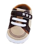Yuelian(TM) ベビーシューズ ファーストシューズ キッズスニーカー 軽量タイプ 子供靴 (11CM, ブラウン)