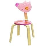 Wood School Stack Chair Cute Animal Seat for Classroom Nursery Kindergarten Learning Painting Readin