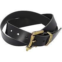 Amazon.co.jp: 栃木レザー ファイヤーマンレザーベルト one size