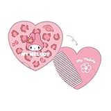 ティーズファクトリー サンリオキャラクターズ ハート型ミラーコーム Y2K マイメロディ 約H86×W93×D8mm SR-5548021MM