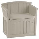 プレミアムストレージベンチ家具シート、パティオデッキまたはGarden SeatingアウトドアSuncast小型のデザイン