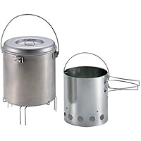 キャプテンスタッグ(CAPTAIN STAG) 大型火消し壺 火おこし器セット バーベキュー用 M-6625