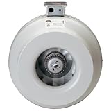 Can Fan RS12HO 12-Inch High Output Centrifugal Inline Fan, 971 CFM [並行輸入品]