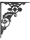 Ornate Cast Ironシェルフブラケット – 11 " x 9 "