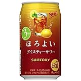 〔缶チューハイ〕 サントリー ほろよい アイスティーサワー ３５０ｍｌ ２ケース （１ケース２４本入り） ＳＵＮＴＯＲＹ （３５０缶）