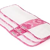 ベベオレ Bebe au Lait バープクロス ゲップ布 コットン100% よだれ拭き 1箱3枚入り シュライン ピンク Shrine Pink