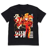 コスパ EVANGELION エヴァ2号機 アシッドグラフィックスTシャツ BLACK Lサイズ