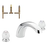 Moen KRTCH-D-T999CR Chateau 9-Inch Roman Tub Faucet, Chrome [並行輸入品]