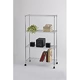 コーナン オリジナル システムラック4段 75W KMT18-7913 可動棚 幅74.5×奥行34.5×高さ124.5cm メタルラック