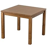 山善(YAMAZEN) ダイニングこたつ(2段継脚付)(80cm正方形) 3段階高さ調節 速暖ヒーター 電子リモコン付 WAW-HD801