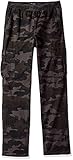 The Children's Place Big Boys' His Pull-on Cargo Pants Night Camo 16 [並行輸入品]