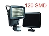 120 LED Solar Powered Outdoor Garden Motion Sensor Security Flood Light Spot Lamp [並行輸入品]