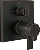 Delta Faucet T27T867-RB Ara Angular Modern TempAssure 17T Series Valve Trim with 3-Setting Integrate