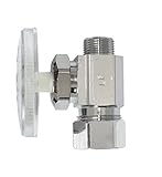 Keeney製造k2068pclfx-25マルチTurn Straightバルブ鉛フリー5 / 8インチod by 3 / 8インチod、クロムメッキ