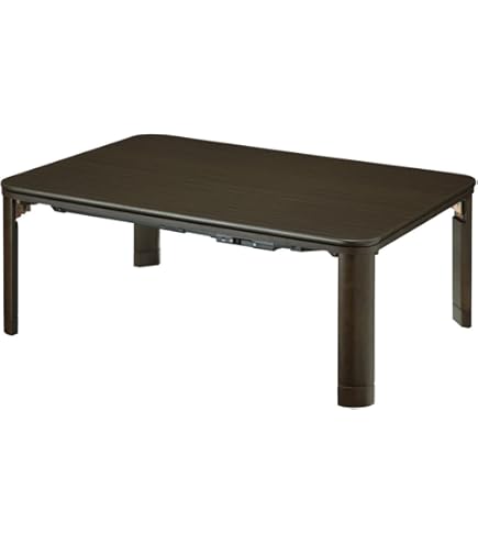 Amazon | [山善] 家具調 こたつ テーブル 正方形 幅80cm 一人暮らし