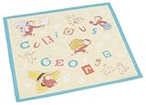スケーター(Skater) 子供用 お弁当 ランチクロス 43×43cm 日本製 おさるのジョージ アルファベット 男の子 女の子 KB4SN-A