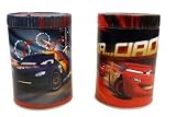Disney Pixar Cars 2 Movie Round Tin Coin Bank – 1 Pack by Disney