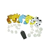 Alotpower New Baby Kid Child Safety No Finger Pinch Foam Door Stopper, Door Stopper Plug, Secure Pre