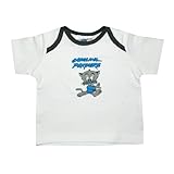 NFL Carolina Panthers Infant ベビー Baby ショートスリーブTシャツ Short Sleeve T-Shirt - 白 White (サイズ: 0-3 )