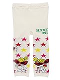(ヒステリックミニ) Hysteric Mini SUPER STAR WITH MINI レギンス S オフホワイト