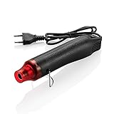 ミニホットエアガン ポータブル ミニヒートガン DIYエンボスシュリンクラッピングペイント用 300W 多機能 電気ヒートツール,