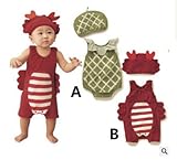 ベビー赤ちゃん　新生児連体服 カバーオール ( 80-90-95cm)各サイズ一枚ずつ　　B 【3点】