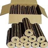 No13　モミガライト　10本×17ｃｍ　100％もみがら原料の薪（災害時備蓄燃料兼用）　〔産...