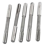 uxcell マシンリーマー　 8mm切削直径　 高速度鋼 5 個　ストレートシャンク