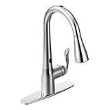 Moen 7594EC Arbor With Motionsense One-Handle High Arc Pulldown Kitchen Faucet, Chrome [並行輸入品]