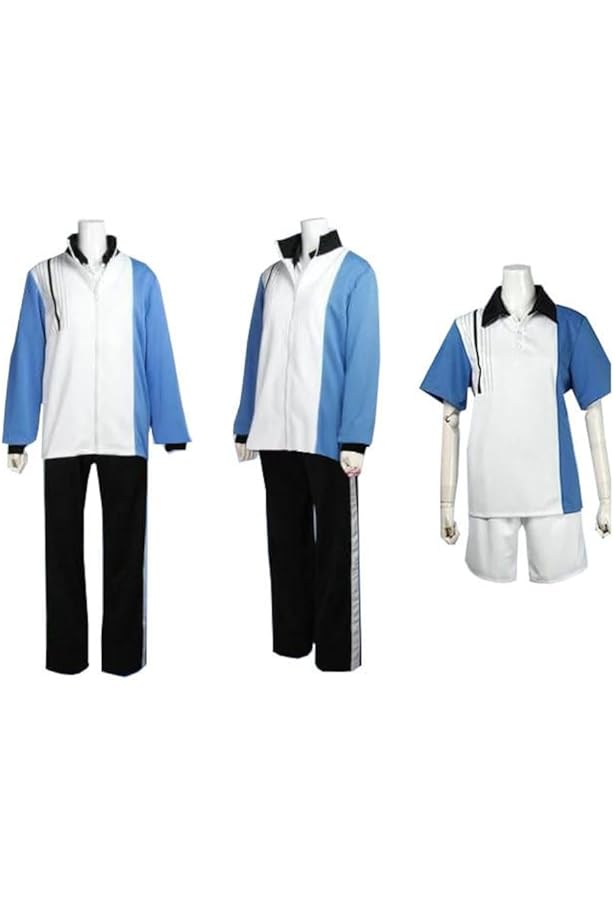 【テニスの王子様】　テニプリ　忍足　氷帝　公式ジャージ　一式セット　コスプレ Qoo10] テニスの王子様 氷帝学園中等部 ジャージ