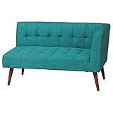 ケティル　アームソファ(左肘)　エメラルドブルー　KTLASLEBL 　 【送料無料】(ソファー、リビングチェアー、椅子、イス、チェアー)