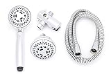 Conservco WS-Y6C-C Yosemite 5-Function Dual Showerhead Combo Pack, Chrome Finish [並行輸入品]