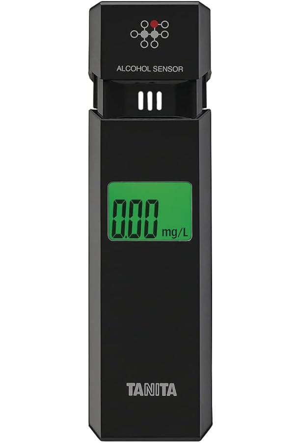 Amazon.co.jp: タニタ アルコールチェッカー HC-310 ブラック HC-310