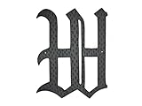 モンタギュー金属製品HAM-16-Wで16。装飾ホームアクセントモノグラムW