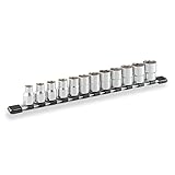 トネ(TONE) ソケットセット(6角・ホルダー付) HS412 差込角12.7mm(1/2") 内容12点