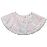 《秋冬春対応》(日本製) Pample Mousse(パンプルムース) 綿ベロア衿型スタイ F(フリー)/PK NO.DP-73512