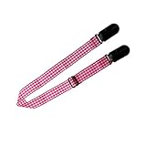 Prettyia 高品質　赤ちゃん　ベビー　ビブクリップ　ベビーカー　毛布クリップ　タオルクリップ　ベビー　授乳　摂食　調整可能　全6色 - ピンク