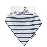 Dribble Ons Bandana Bib, Nautical Stripe by Dribble Ons [並行輸入品]