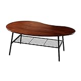 快適ホームズ センターテーブル ロカス Loquax 棚付き ビーン 机 KHCT-07 BE