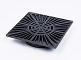嵐排水fsd-094-s正方形9 " Drain Grate – ブラック