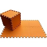 [Jiyaru]10枚組 ジョイントマット 無地 キッズパズルマット プレイマット