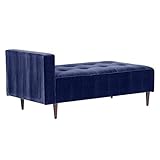 arne ベンチソファー 背もたれなし 2人掛け 日本製 ベンチチェア 長椅子 片肘付き ダイニング Baggy SA 3×5 モケット ブルー