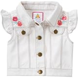 ジンボリー GYMBOREE/ フローラルベスト ホワイト アウターベスト 6～12ヶ月【並行輸入】