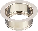 Rohl 743PN I.S.E. Disposal Throat, Escutcheon or Flange, Polished Nickel [並行輸入品]