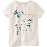OSHKOSH(オシュコシュ) ラッフルラグランスパークルティ アイボリー トップス半袖Tシャツ 4歳【並行輸入】