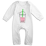 ファッション ベビー バブル ティー カートゥーン ポスター 半袖ロンパース カジュアル White Size 12 Months