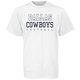 リーボックダラス・カウボーイズYouthホワイトOrbital Tシャツ ホワイト