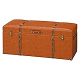 トランク型　収納スツール　ＳＩｓｉｍｃ0600002000ＬＢＲＩＳ　ライトブラウン