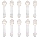 Mom Miya Child Kids Baby Safety Locks 10pcs For Drawer Cupboard Cabinet Fridge Door 3M Adhesive Keep